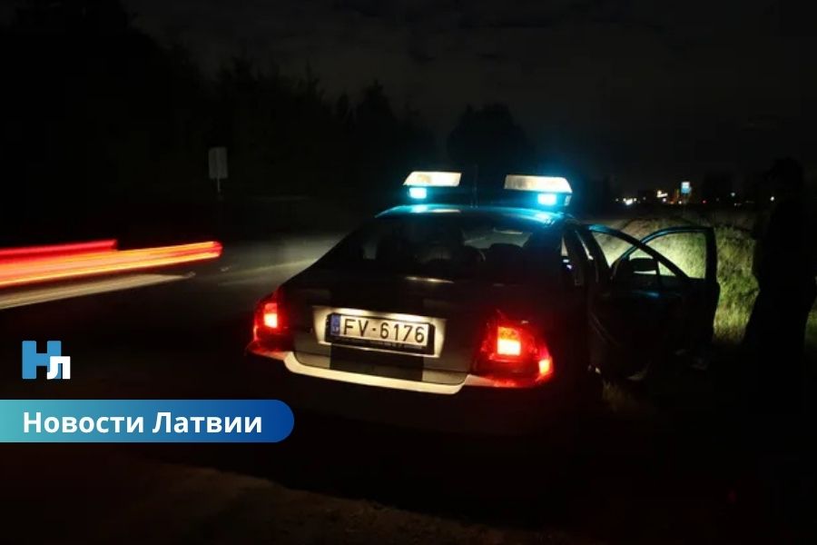 🚨 ВИДЕО ⟩ в Риге пьяный водитель BMW X5 пытался скрыться от полиции: 1,43 промилле и уголовное дело.