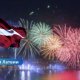 🎆 Где в Латвии посмотреть праздничный салют 18 ноября: список городов и время запуска.