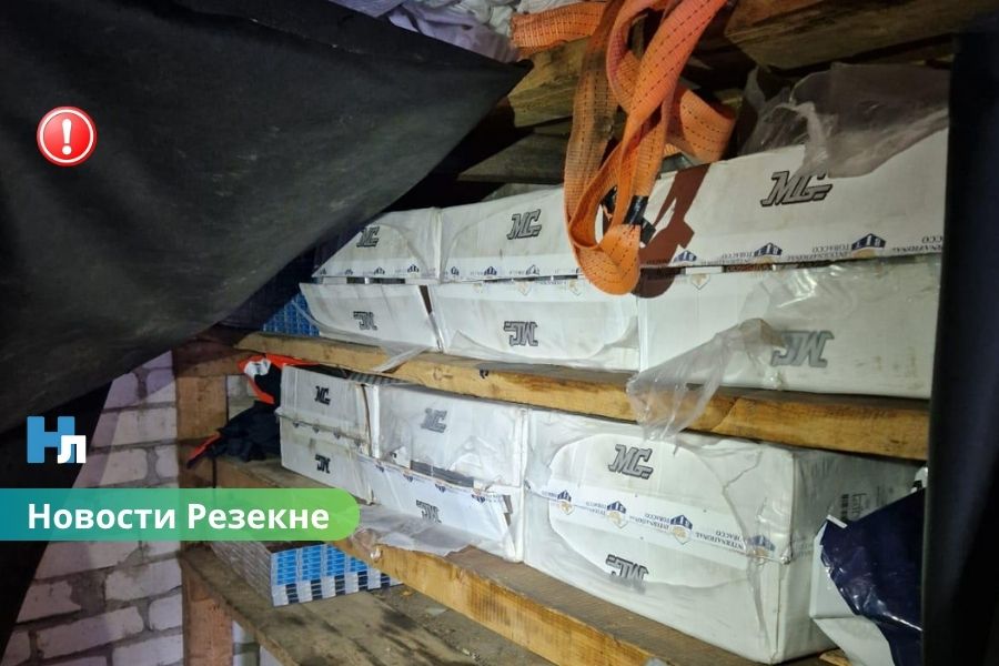 50-летний мужчина из Резекненского края попался с 100 кг наркотиков и сигаретами — дело передано в прокуратуру.