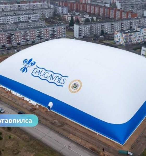 В Даугавпилсе проверили уровень шума будущего футбольного зала — нормы соблюдены.