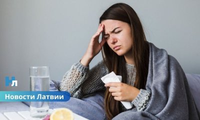 В Латвии зафиксирована самая сильная эпидемия гриппа за последние пять лет.