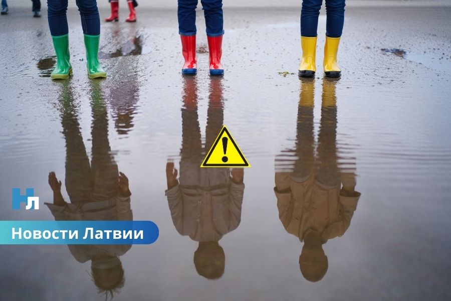 🌊 Шторм надвигается: в Риге ожидается опасный подъём уровня воды.