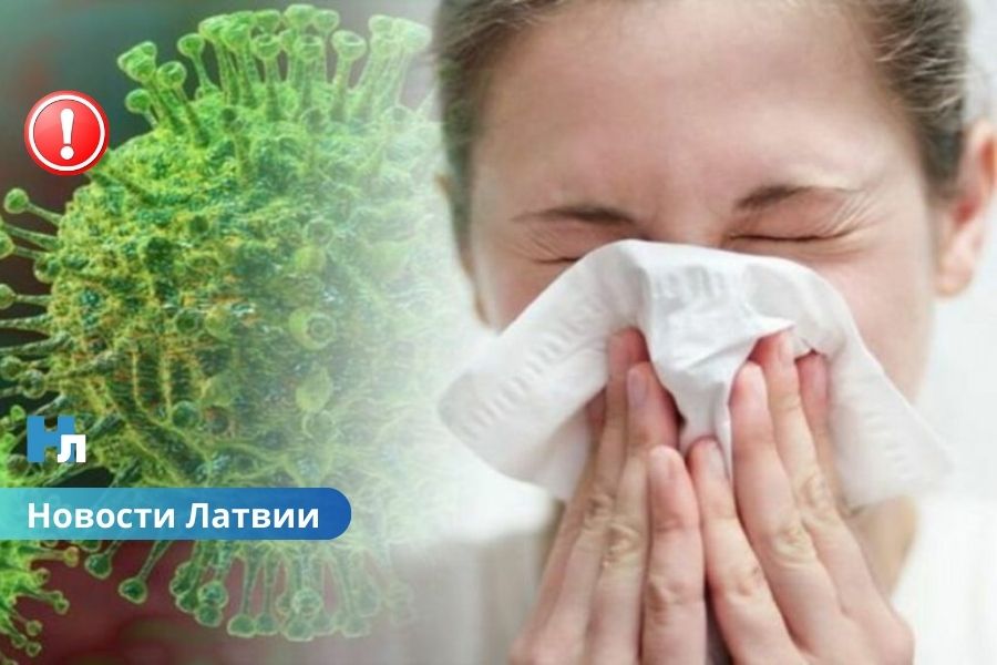 Грипп в Латвии бьёт рекорды: уже четыре смерти, заболеваемость выше, чем при Covid-19
