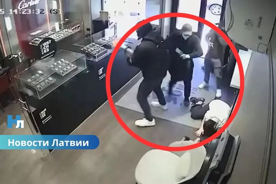 Ограбление Baltic Watches в Старой Риге раскрыто: преступники — группа сербов, трое задержаны в Финляндии.