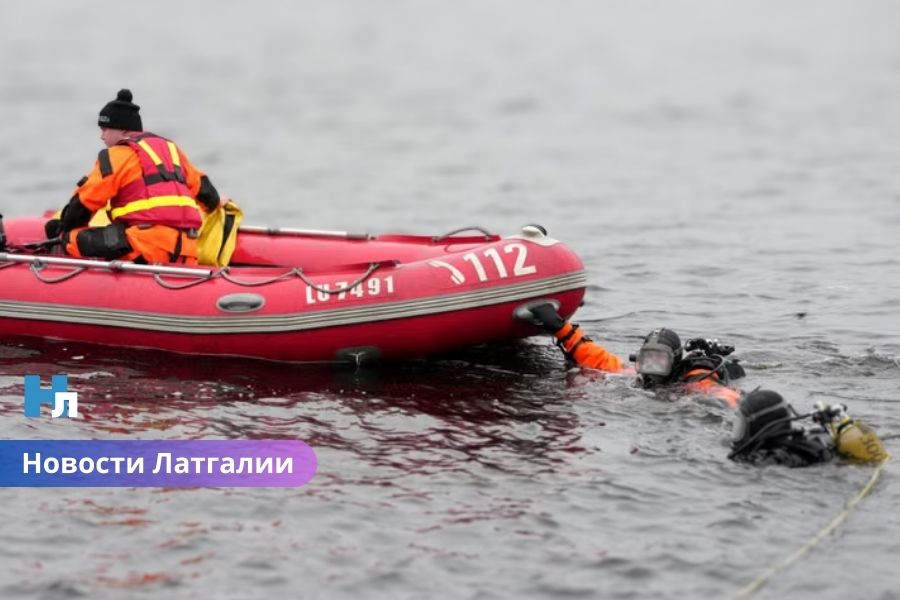 Трагедия на озере в Лудзенском крае: найден второй погибший.