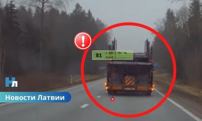 ВИДЕО: В Тукумском крае задержан пьяный водитель, создававший опасные ситуации на трассе.