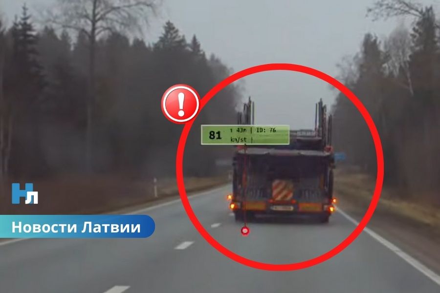 ВИДЕО: В Тукумском крае задержан пьяный водитель, создававший опасные ситуации на трассе.