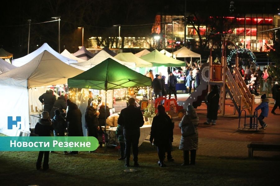 Рождественская ярмарка откроется в Резекне 13 декабря.