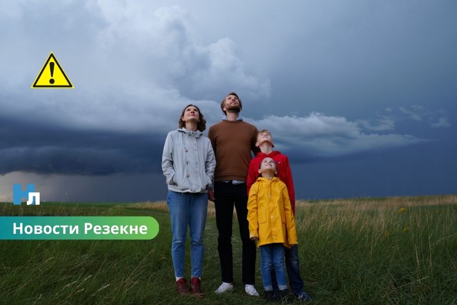 Солнца становится меньше: Резекненский край оказался среди самых пасмурных регионов Латвии.