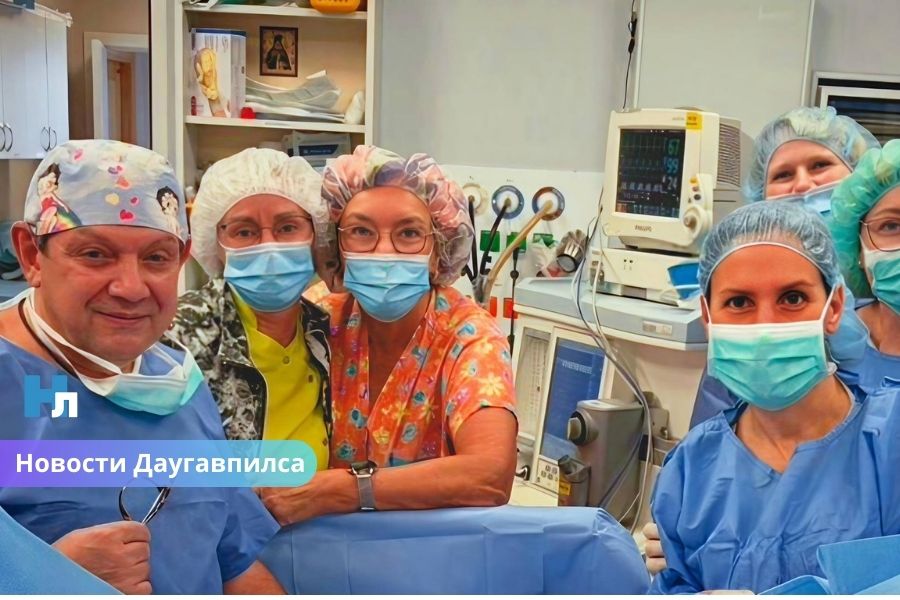 Уникальная операция в Даугавпилсе: врачи клиники LUC впервые в Латвии применили комбинированную высокотехнологичную методику.