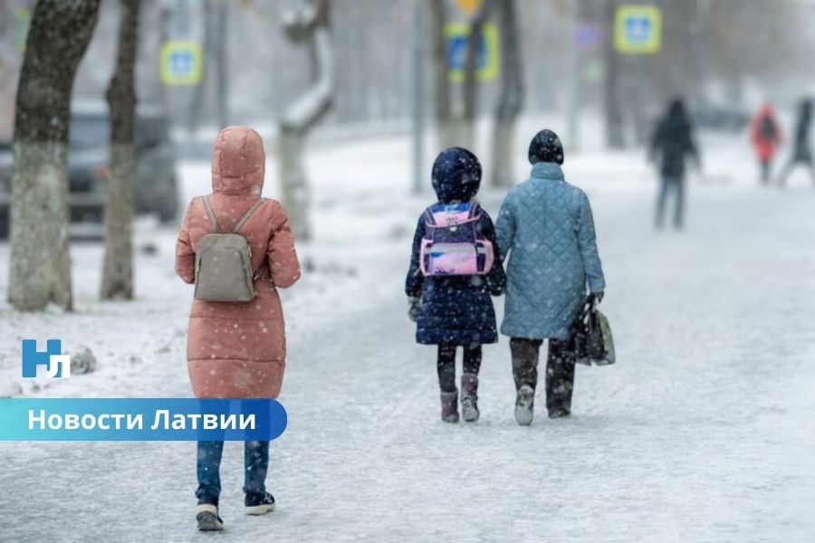 Холодный удар: следующая неделя в Латвии может принести −20 градусов.