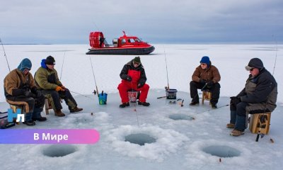 Латвийские рыбаки случайно пересекли границу с Россией и были задержаны пограничниками.