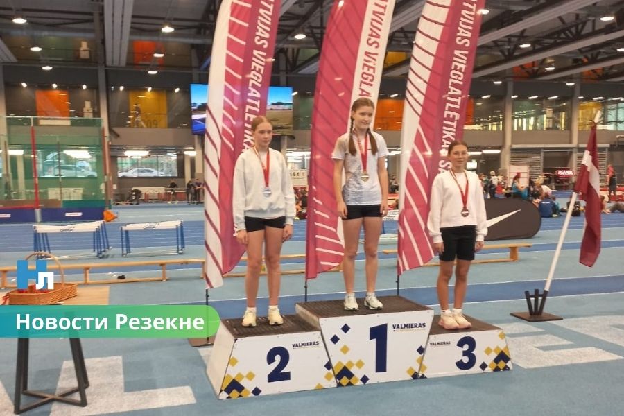 🏅 Резекненские легкоатлетки поднялись на пьедестал чемпионата Латвии.