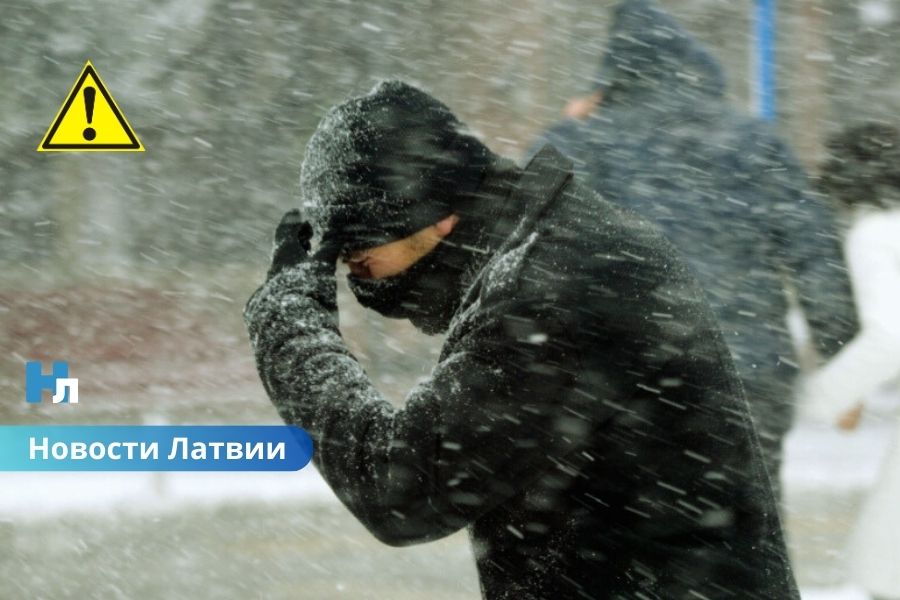 Ветер усиливается: в Латвии 21 февраля ожидаются порывы до 18 м/с.