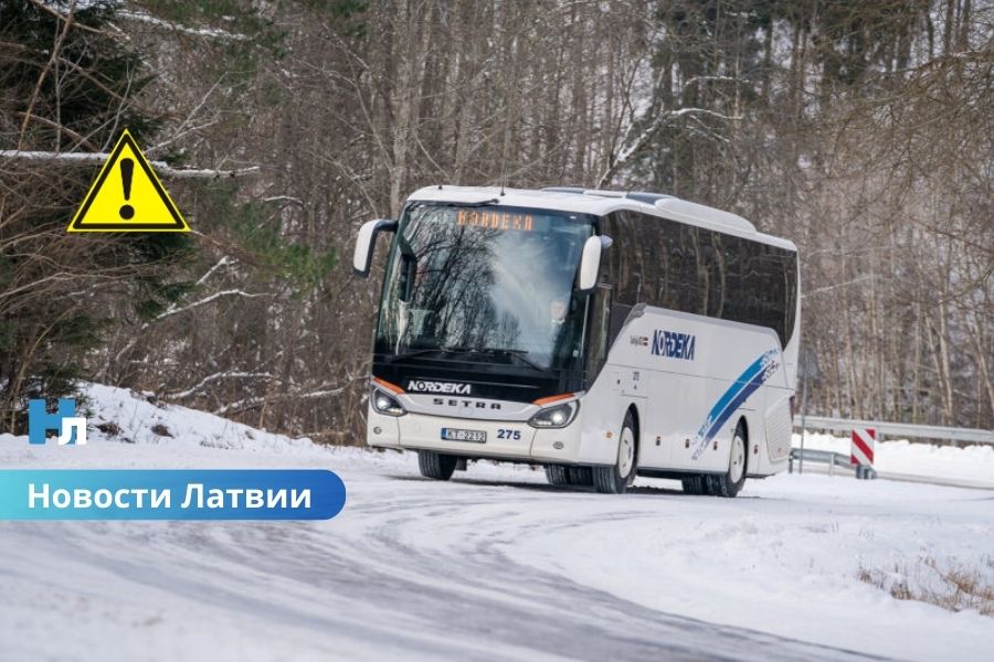 Нехватка водителей: в пятницу будут отменены 11 автобусных рейсов в сторону Елгавы.