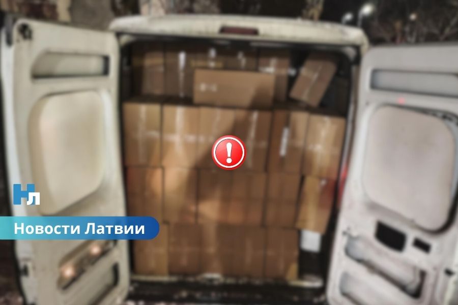 Сигареты без акцизных марок и семь обысков: подробности операции полиции в Риге.