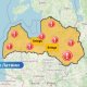 Оранжевый уровень опасности: страну накрывает зимний шторм со снегом и ветром.