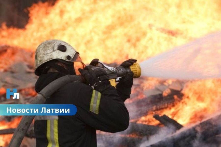 Пожар уничтожил производство MD Wood в Огрском крае компания может прекратить деятельность.
