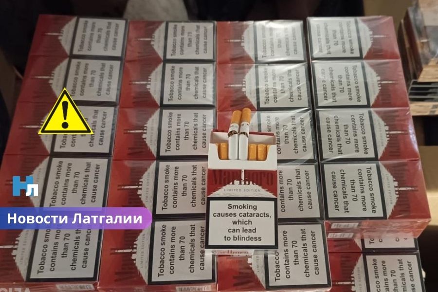 В Латгалии изъяты десятки тысяч нелегальных сигарет и самодельный алкоголь.