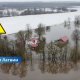 Половодье в Латвии усиливается: уровень воды в реках продолжает расти.