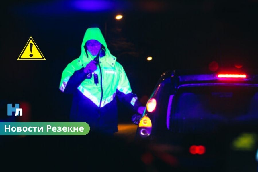 🚨 Погоня в Резекненском крае: пьяный водитель без прав пытался скрыться от полиции на Audi.
