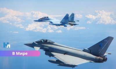 Истребители НАТО четыре раза поднимались в небо над Балтией из-за самолётов РФ.