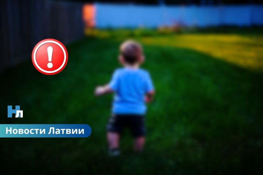 В Кулдиге нашли потерявшегося двухлетнего ребенка.