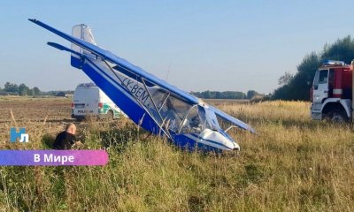 Трагедия в Литве: при крушении легкомоторного самолета погиб пилот, пассажирка выжила.