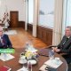 Президент Латвии обсудил с мэром Резекне угрозы в воздушном пространстве и систему оповещения.