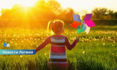 В Латвию придет почти летняя жара до +24°C, но уже на следующей неделе снова похолодает.