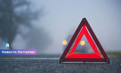 Серьезное ДТП на трассе Краслава–Прейли–Мадона: три человека доставлены в больницу.