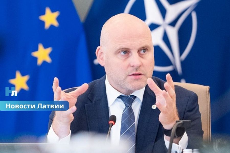 Кулбергс: Россия усиливает гибридную атаку на Латвию на фоне войны в Украине.