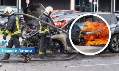 Почему электромобиль тушили 14 часов? В VUGD объяснили причины длительной операции.