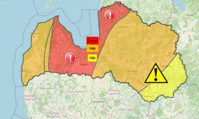 Месячная норма за одни сутки: Латвию предупредили об опасных последствиях ливней.