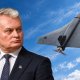 Дрон летел в Украину, но оказался над Литвой: Науседа рассказал о сбитой «Гербере».