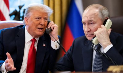 Путин и Трамп, телефонный разговор Путина и Трампа, переговоры по Украине, мирное урегулирование, Уиткофф и Кушнер, переговоры в Москве и Киеве, Россия и США, заявление Кремля.