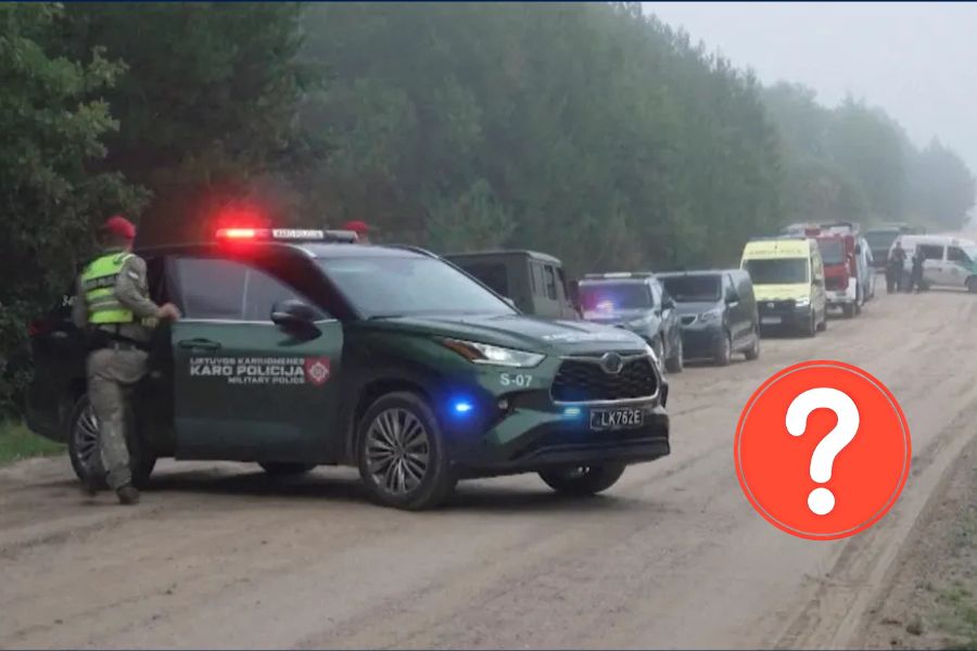 Предполагаемый взрыв беспилотника у границы Латвии: в Литве расследуют воздушный инцидент.