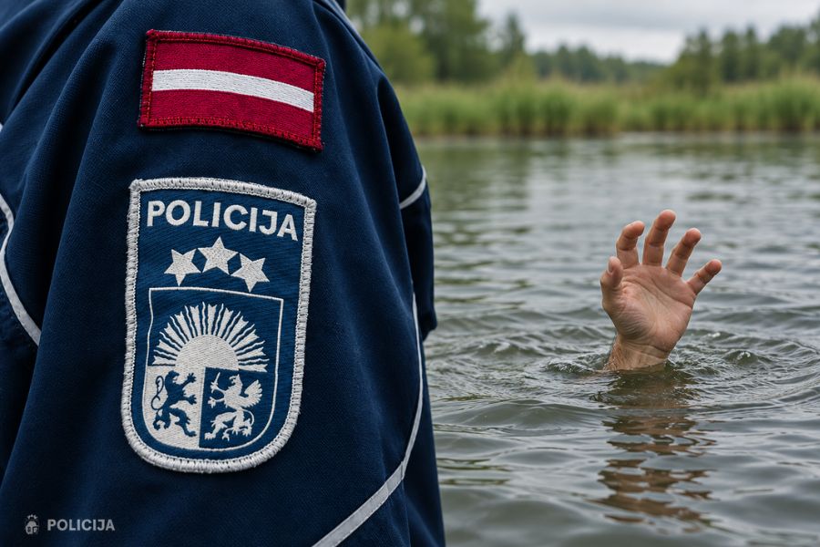 В Дагде из воды извлекли тело: обстоятельства выясняет полиция.