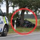 Смертельная авария под Тукумсом: Audi врезалась в дерево, рассматривается версия о высокой скорости.