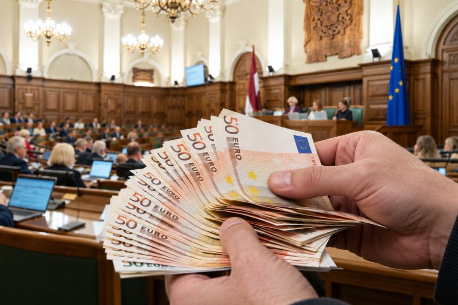 Более миллиона евро на жильё и транспорт: депутаты Сейма не хотят отказываться от компенсаций.
