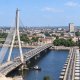 Прочный «как для танков», разборный «как лего»: какой мост хотят установить в Риге на время ремонта Вантового.