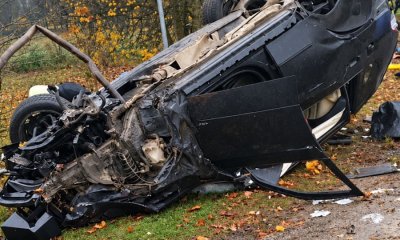 Тяжёлая авария в Салнаве: автомобиль перевернулся, сообщается о двух погибших.