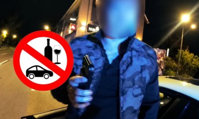 ВИДЕО ⟩ 2,95 промилле и 154 км/ч: проверка на Бривибас гатве закончилась задержанием.